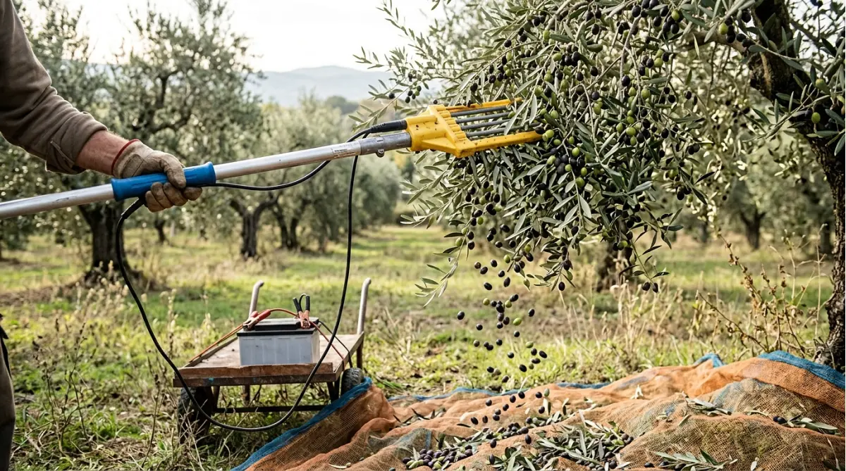 Abbacchiatore a batteria 12V: pro, contro e per chi è la scelta giusta
