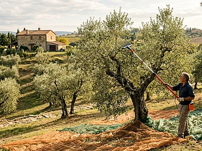 Abbacchiatore per piccoli oliveti (fino a 100 piante): cosa serve davvero