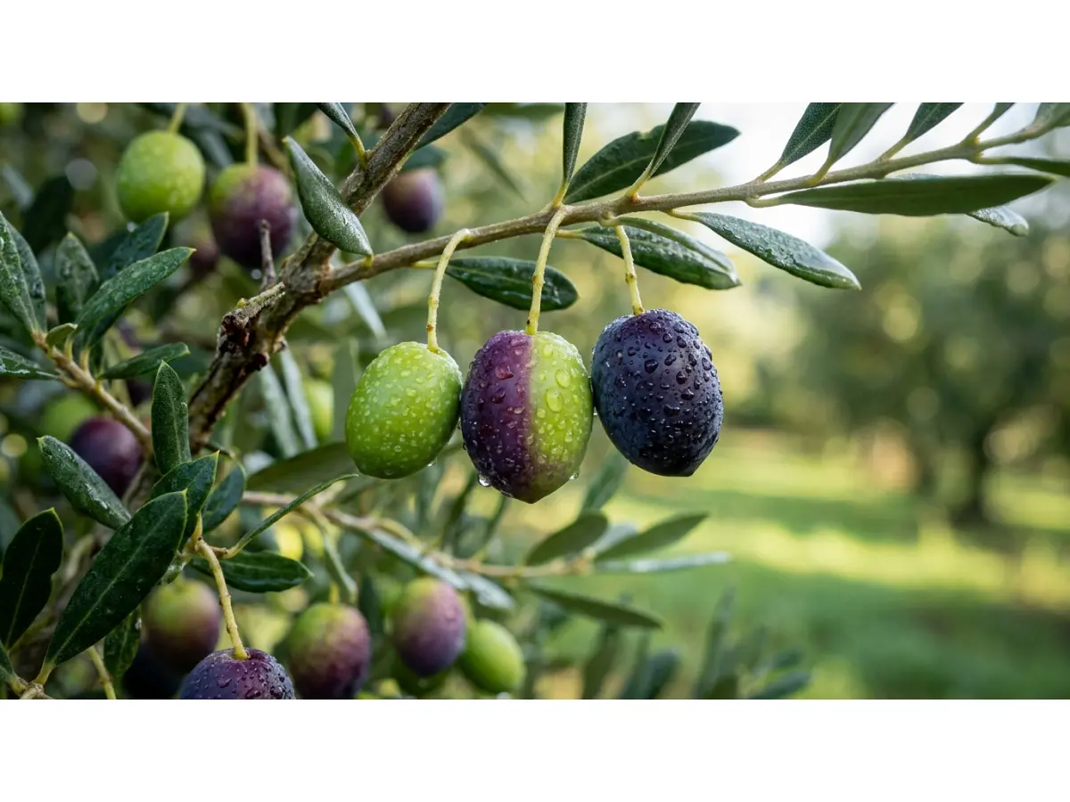Invaiatura delle olive: cos'è e perché determina il momento della raccolta