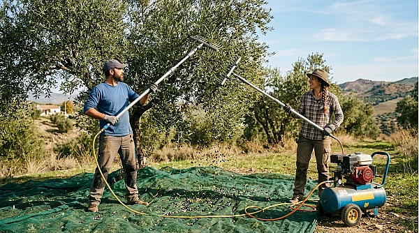 Kit raccolta olive per 2 operatori: cosa deve contenere e quanto costa davvero