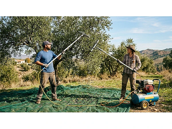 Kit raccolta olive per 2 operatori: cosa deve contenere e quanto costa davvero