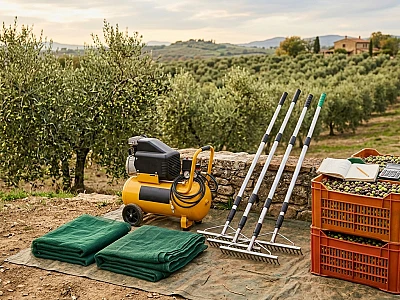 Quanto costa attrezzarsi per la raccolta delle olive? Budget per ogni tipo di oliveto