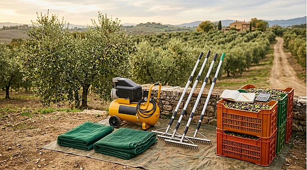 Quanto costa attrezzarsi per la raccolta delle olive? Budget per ogni tipo di oliveto