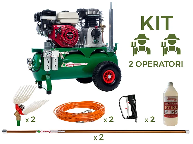 Sbaraglia Kit 2 operatori Krisone 580 Motore Honda