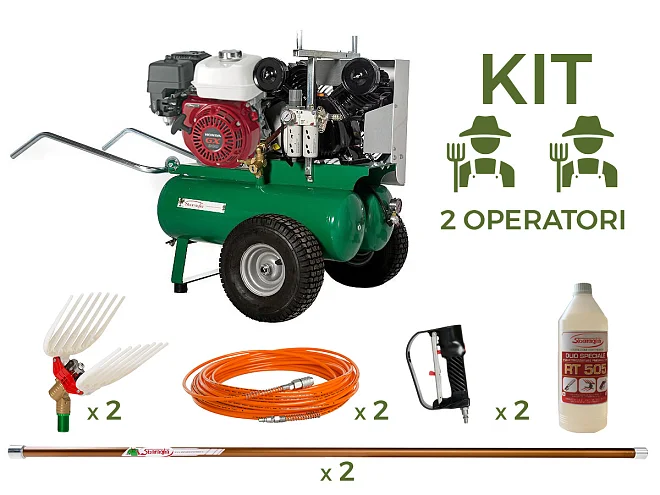 Kit 2 operatori Texas 750 V Motore Honda